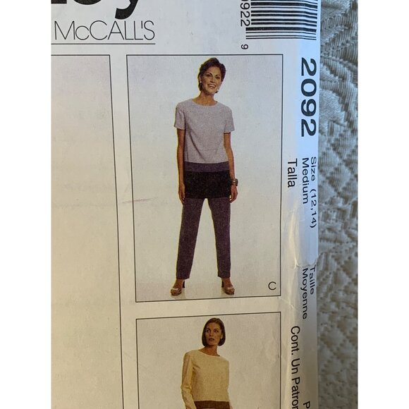 Sewing with Nancy Misses Dress Sewing Pattern sz 12-14 2092 - uncut - Picture 3 of 11